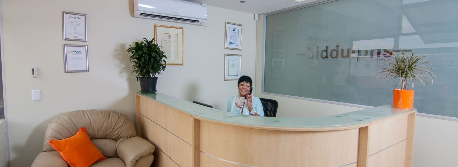 Biddulphs customer service team