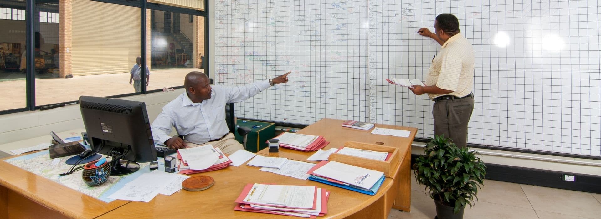 Biddulphs operations team planning a move