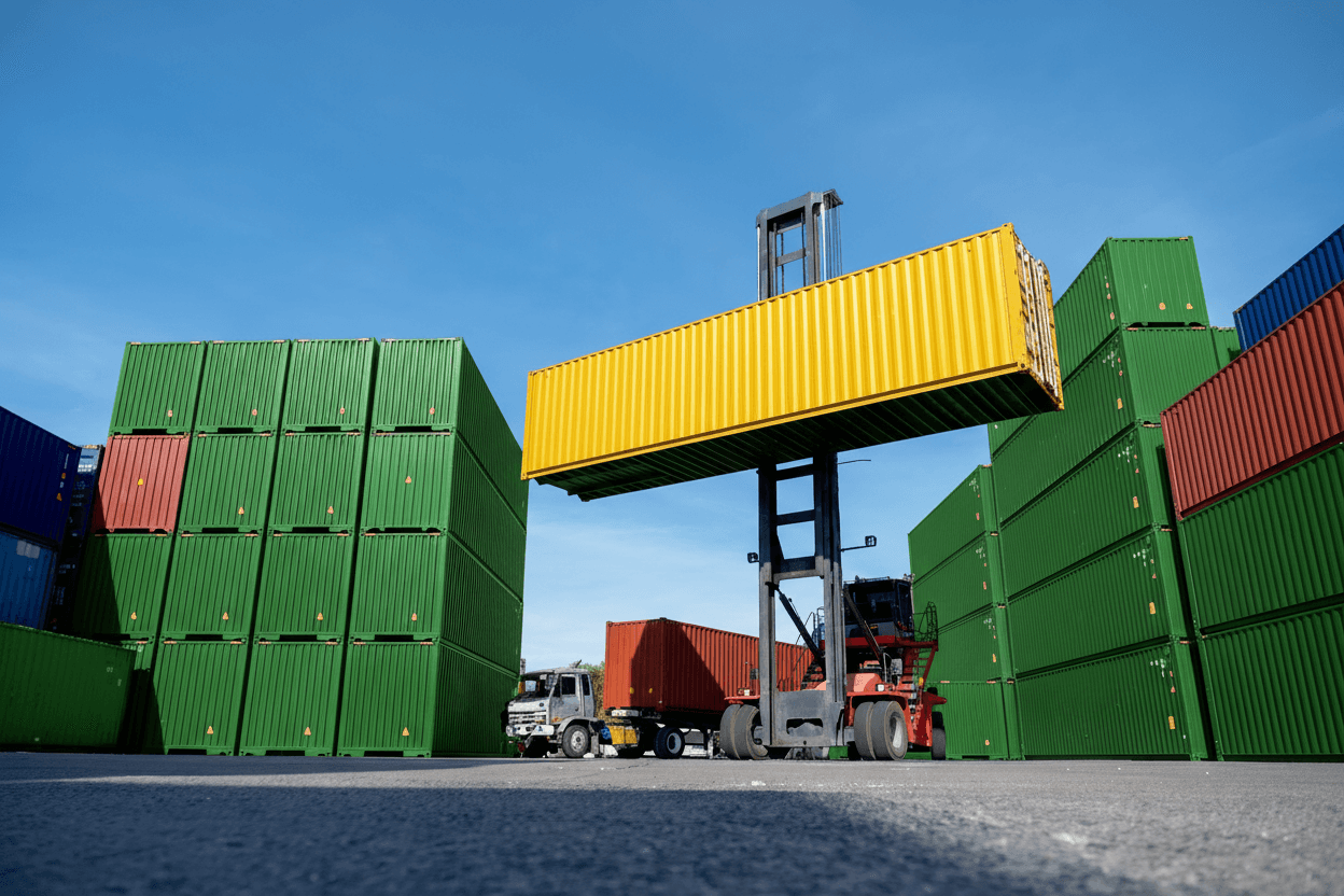 Full container load shipping containers