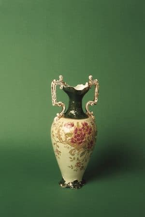 Valuable fine art vase before packing